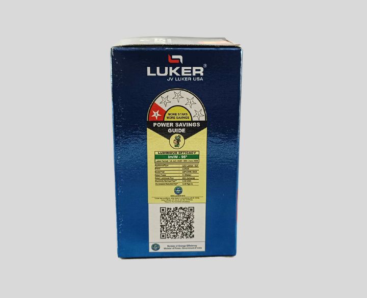 Luker LED 9W Bulb B22 Warm White Light-2